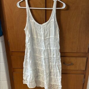 Magic White Lace Tank Top